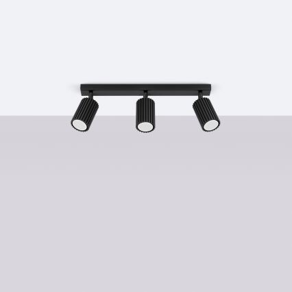 Brilagi - Spot LED CRESTO 3xGU10/10W/230V preto