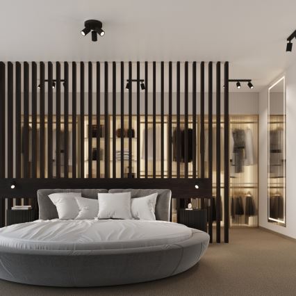 Brilagi - Spot LED CRESTO 3xGU10/10W/230V preto