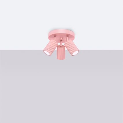 Brilagi - Spot LED CRESTO 3xGU10/10W/230V rosa