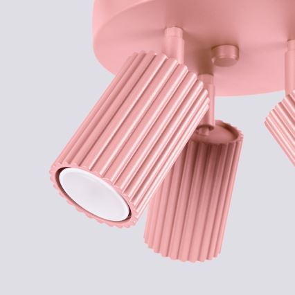 Brilagi - Spot LED CRESTO 3xGU10/10W/230V rosa