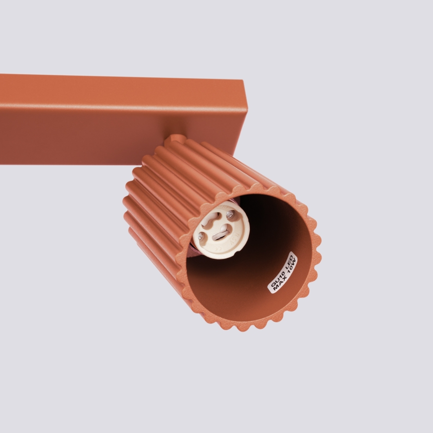 Brilagi - Spot LED CRESTO 3xGU10/10W/230V vermelho