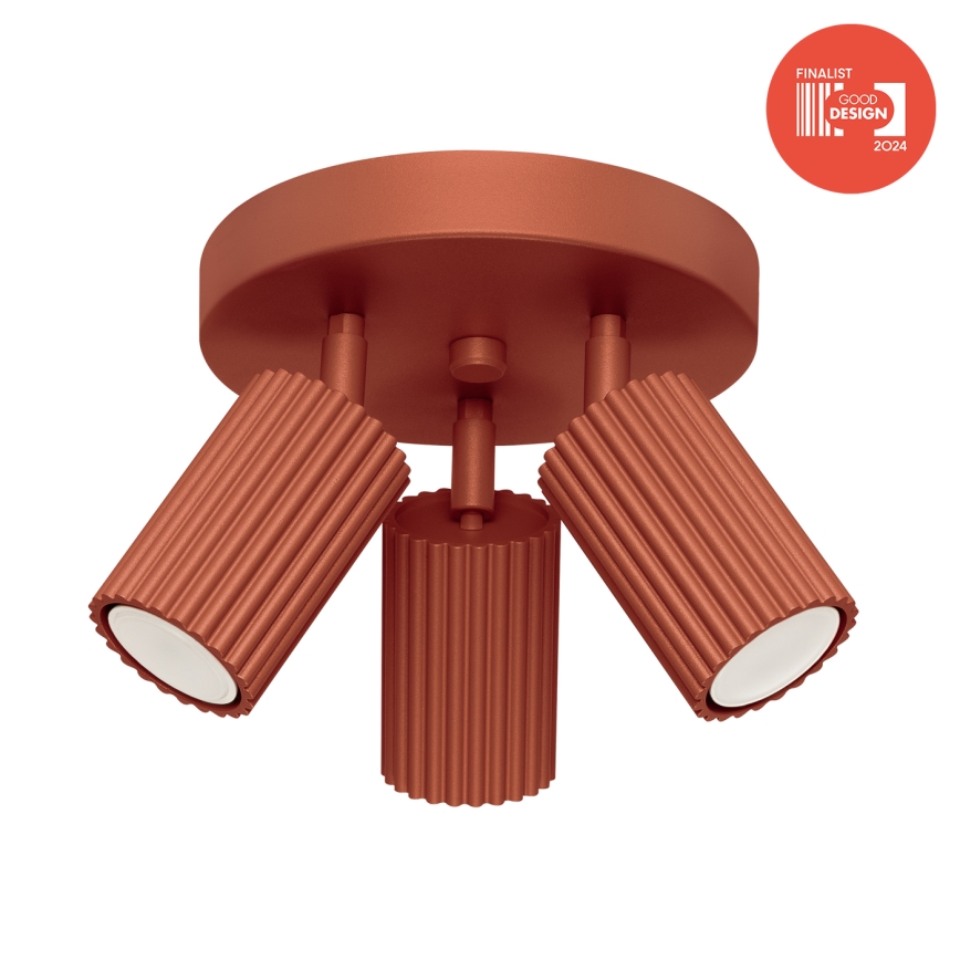 Brilagi - Spot LED CRESTO 3xGU10/10W/230V vermelho