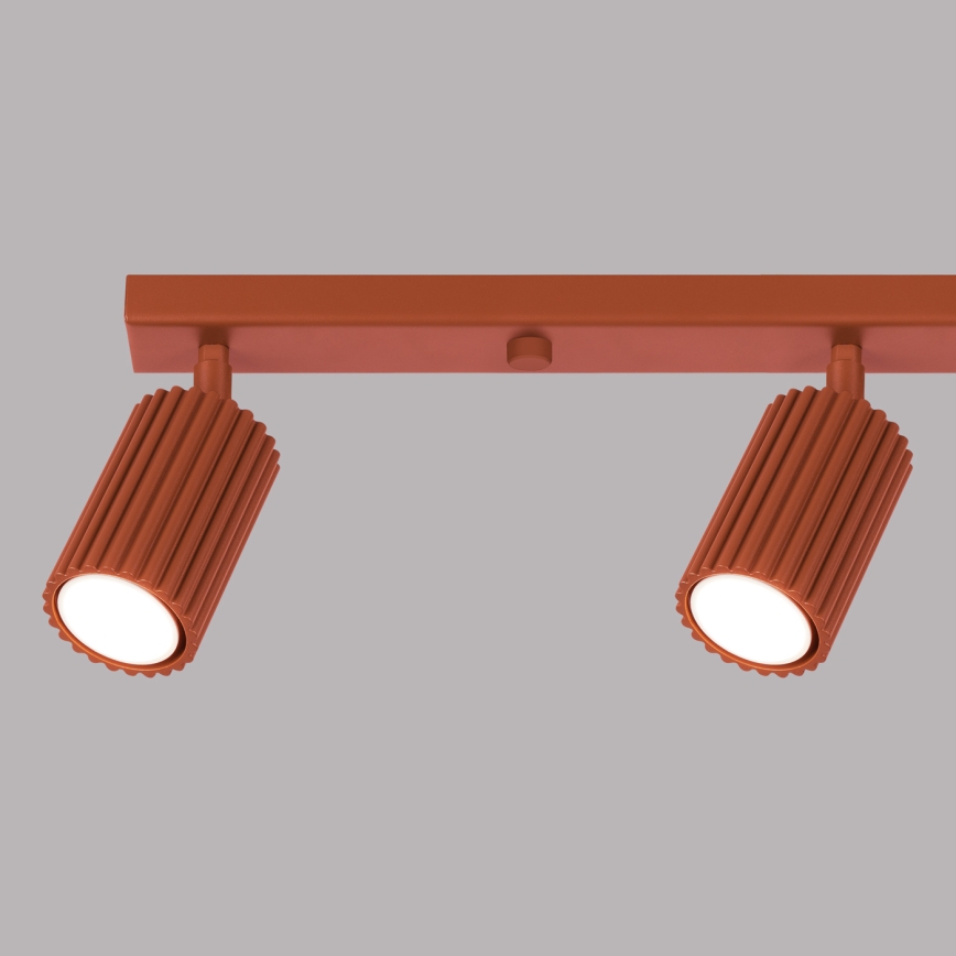 BRILAGI - Spot LED CRESTO 4xGU10/10W/230V laranja
