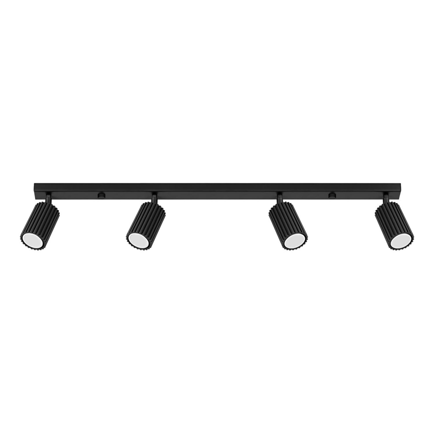 Brilagi - Spot LED CRESTO 4xGU10/10W/230V preto