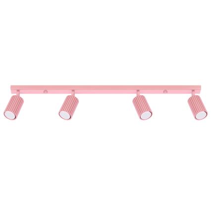 Brilagi - Spot LED CRESTO 4xGU10/10W/230V rosa
