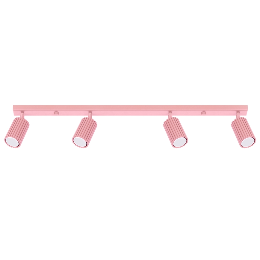 Brilagi - Spot LED CRESTO 4xGU10/10W/230V rosa