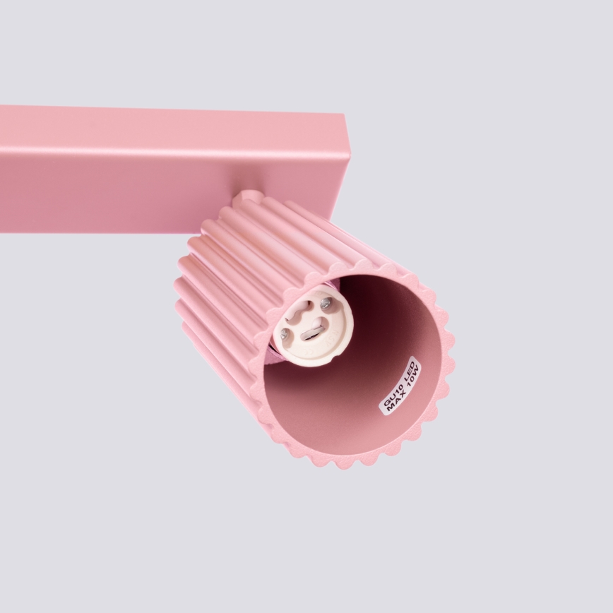Brilagi - Spot LED CRESTO 4xGU10/10W/230V rosa