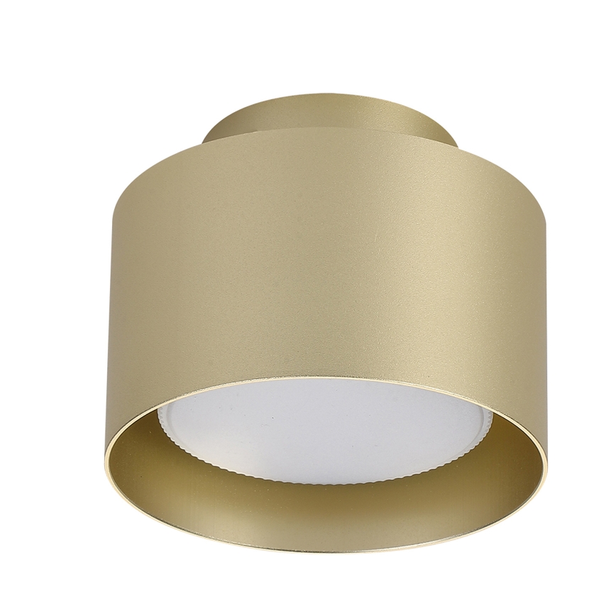 BRILAGI - Spot LED de embutir BACKLIT 1xGX53/15W/230V + LED/3W Ø 10 cm dourado