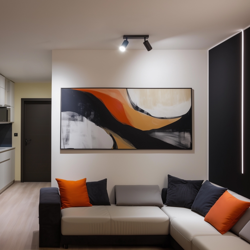 Brilagi - Foco LED RGBW dimerizável SELE 2xGU10/6,5W/230V 2700-6500K antracite