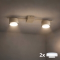 Brilagi - Spot LED MONO 2xGX53/13W/230V bege