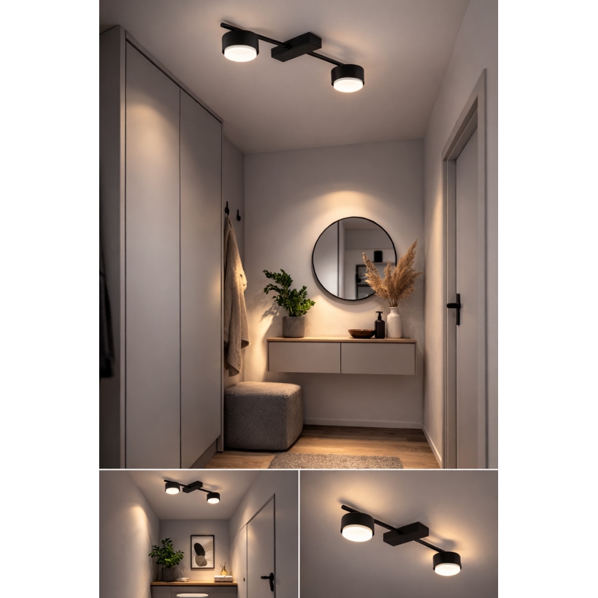 Brilagi - Spot LED MONO 2xGX53/13W/230V preto
