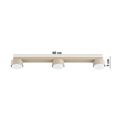 Brilagi - Spot LED MONO 3xGX53/13W/230V bege