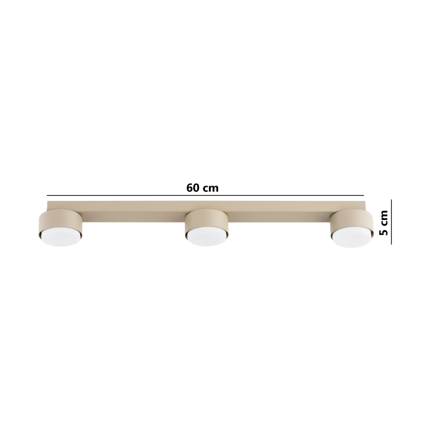 Brilagi - Spot LED MONO 3xGX53/30W/230V bege