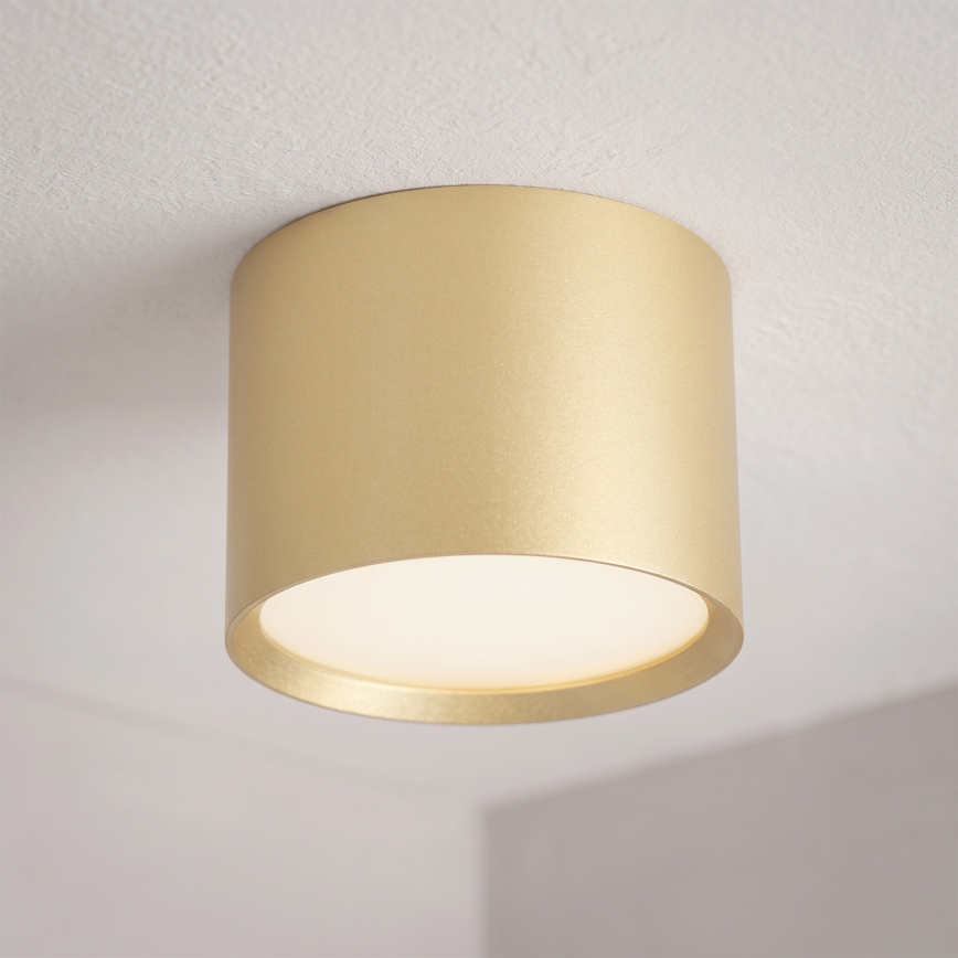 BRILAGI - LED Spot de casa de banho SMOOTH 1xGX53/15W/230V 60x82 mm dourado IP54