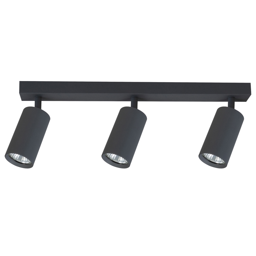 Brilagi - Spot LED RGBW regulável SELE 3x GU10/4,8W/230V 3000K antracite + controlo remoto