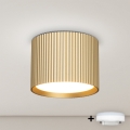 BRILAGI - Spot LED RGB+CCT dimerizável STRIPY 1xGX53/14W/230V 60x82 mm 2700-6500K Wi-Fi Tuya dourado