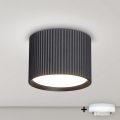BRILAGI - Spot LED RGB+CCT regulável STRIPY 1xGX53/14W/230V 60x82 mm 2700-6500K Wi-Fi Tuya preto