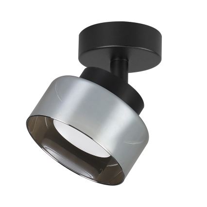 Brilagi - Luminária spot LED RGB+CCT dimerizável AURA LUX 1xGX53/14W/230V 2700-6500K Wi-Fi Tuya preto/fumê
