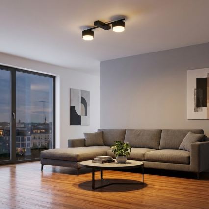 BRILAGI - LED RGB+CCT Luminária spot regulável MONO 2xGX53/14W/230V 2700-6500K Wi-Fi Tuya preta