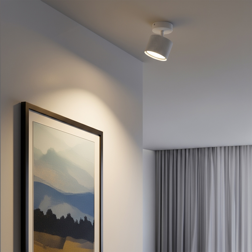 BRILAGI - Spot LED RGB+CCT regulável STRIPY 1xGX53/14W/230V pr. 82 mm 2700-6500K Wi-Fi Tuya branco