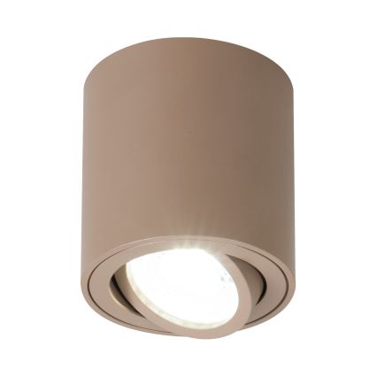 Brilagi - Spot embutido LED RGBW dimerizável MIA 1xGU10/4,8W/230V 3000K 84x80 mm bege + controlo remoto