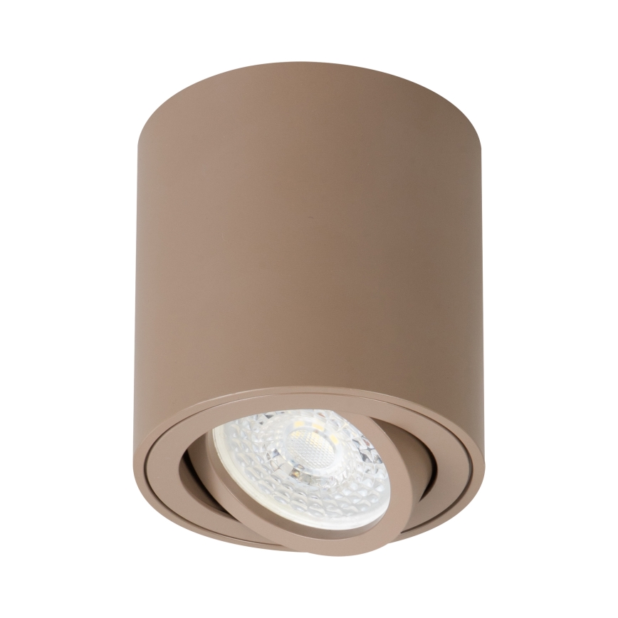Brilagi - Spot embutido LED RGBW dimerizável MIA 1xGU10/4,8W/230V 3000K 84x80 mm bege + controlo remoto