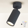 Brilagi - Spot LED RGBW dimerizável SELE 1xGU10/4,8W/230V 3000K antracite + controlo remoto