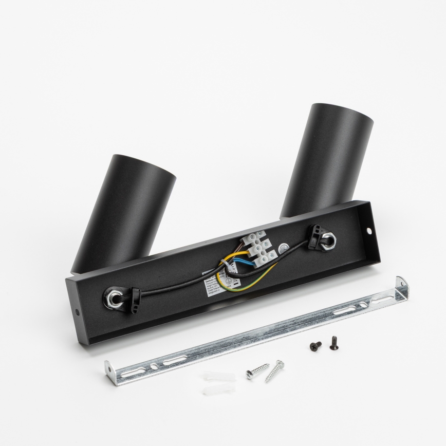 Brilagi - Foco LED RGBW dimerizável SELE 2xGU10/6W/230V 3000K preto/dourado + comando remoto