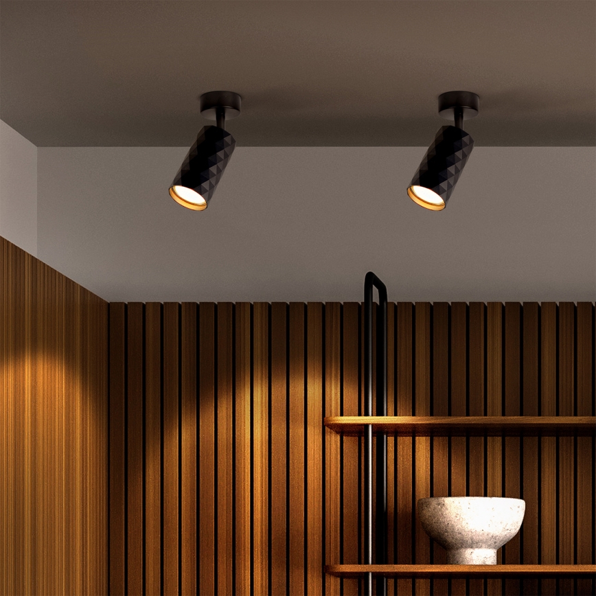 Brilagi - Spot LED RGBW dimerizável SELE DIAMANT 1xGU10/6,5W/230V 2700-6500K Wi-Fi preto