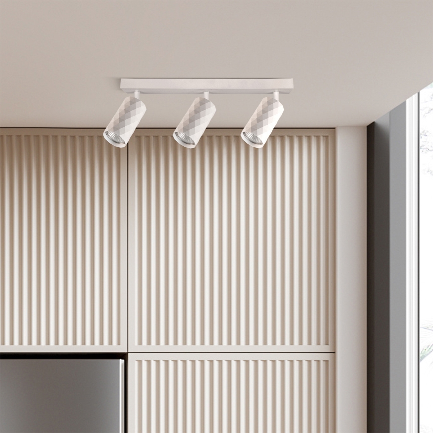 Brilagi - Spot LED RGBW regulável SELE DIAMANT 3xGU10/6W/230V 3000K Wi-Fi branco