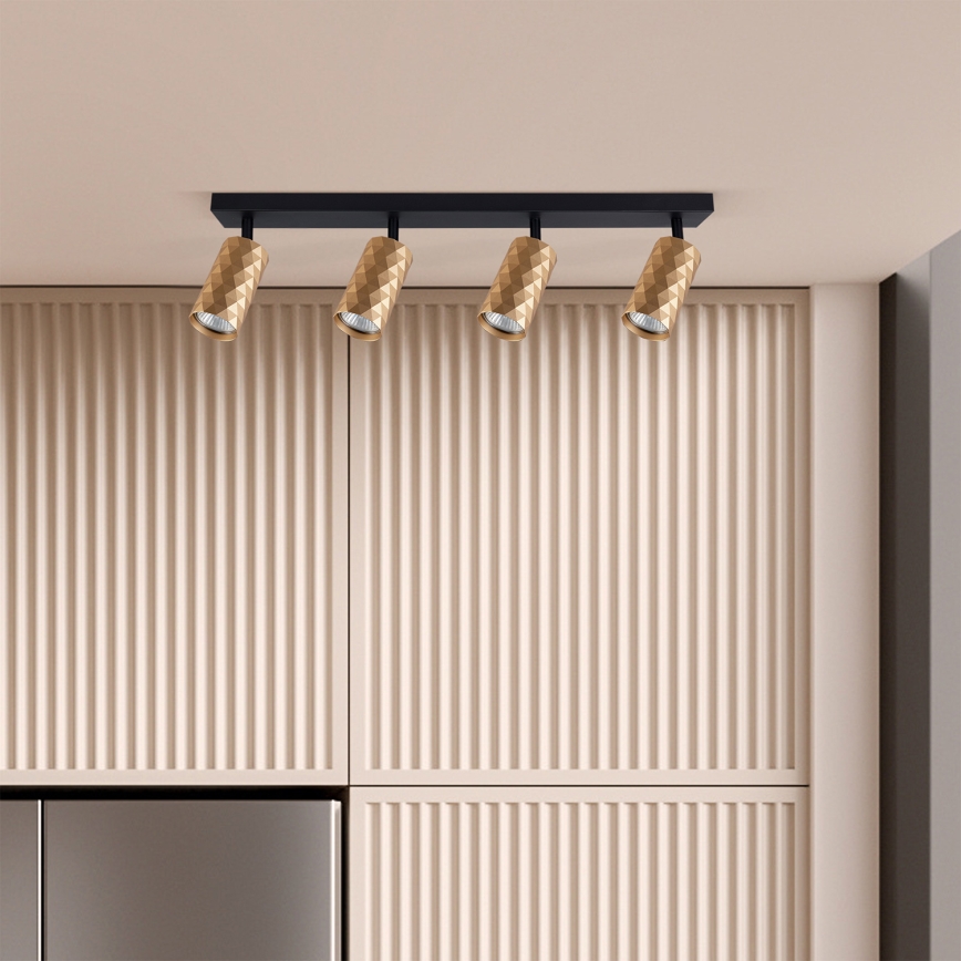 Brilagi - Spot LED RGBW dimerizável SELE DIAMANT 4xGU10/6,5W/230V 2700-6500K Wi-Fi dourado