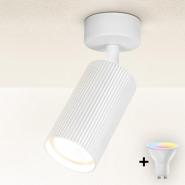 Brilagi - Spot LED RGBW dimerizável SELE MODERN 1xGU10/6,5W/230V 2700-6500K Wi-Fi branco