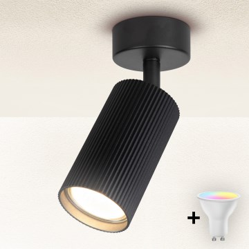 Brilagi - Spot LED RGBW dimerizável SELE MODERN 1xGU10/6,5W/230V 2700-6500K Wi-Fi preto