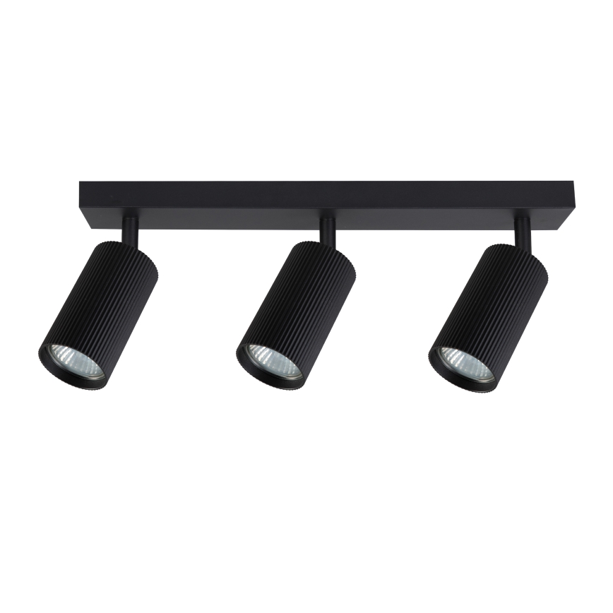 Brilagi - Spot LED RGBW regulável SELE MODERN 3xGU10/6W/230V 3000K preto + comando remoto
