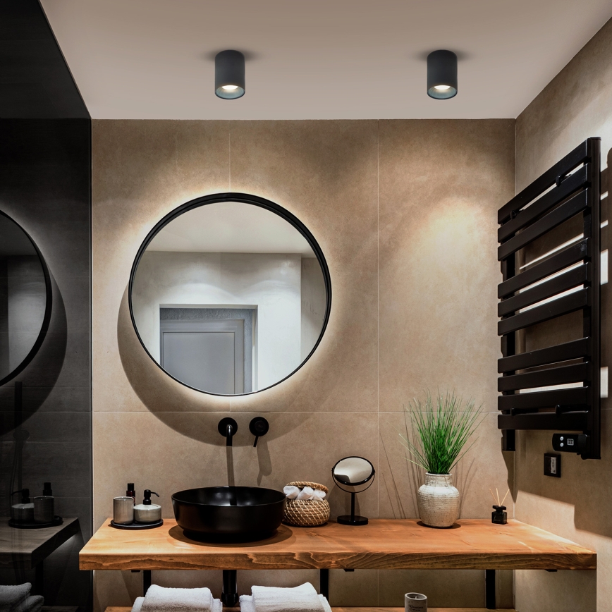 Brilagi - Spot LED RGBW dimerizável TRINE 1xGU10/30W/230V 2700-6500K Wi-Fi antracite