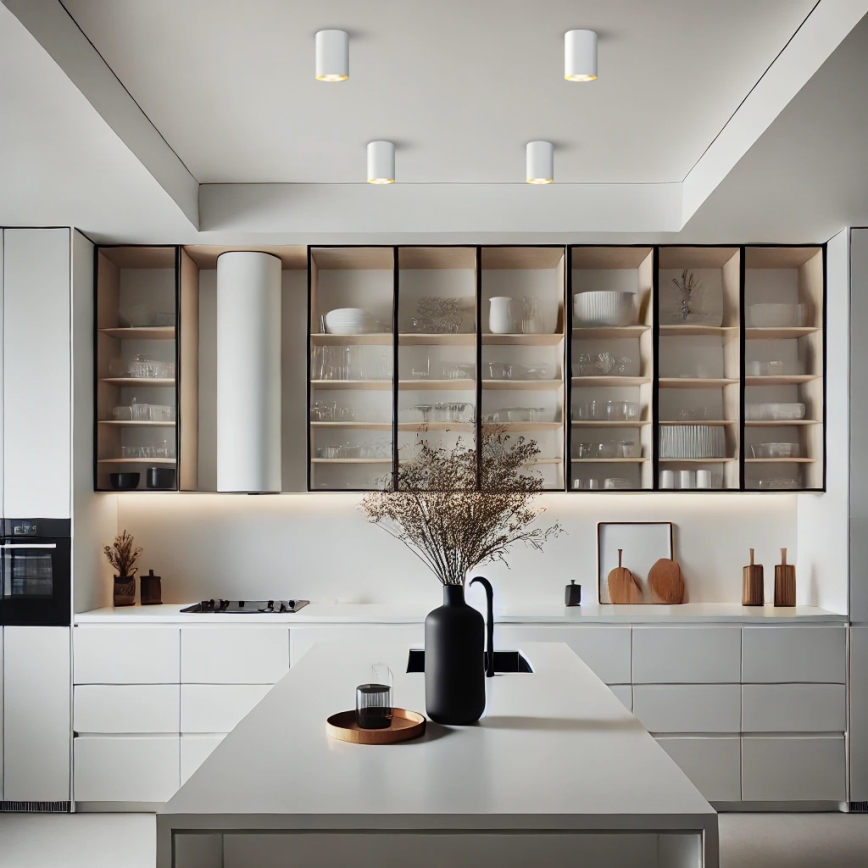 Brilagi - Spot LED RGBW regulável TRINE 1xGU10/30W/230V 3000K Wi-Fi branco/dourado