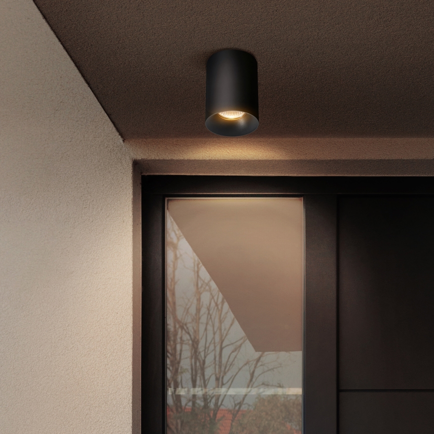 Brilagi - Spot LED RGBW dimerizável TRINE 1xGU10/30W/230V 3000K Wi-Fi preto