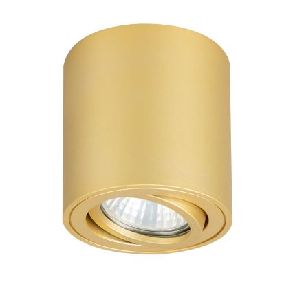 Brilagi - LED RGBW dimerizável luminária de embutir MIA 1xGU10/4,8W/230V 3000K 84x80 mm dourada + controlo remoto