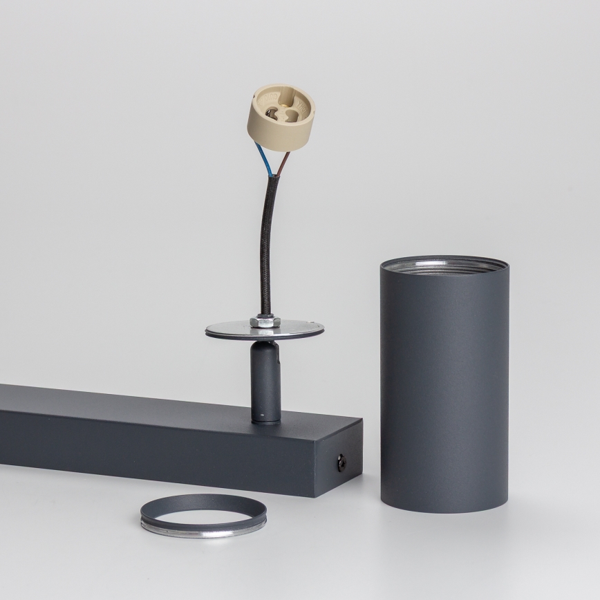 Brilagi - Spot LED RGBW dimerizável SELE 2xGU10/6W/230V 3000K antracite + comando remoto