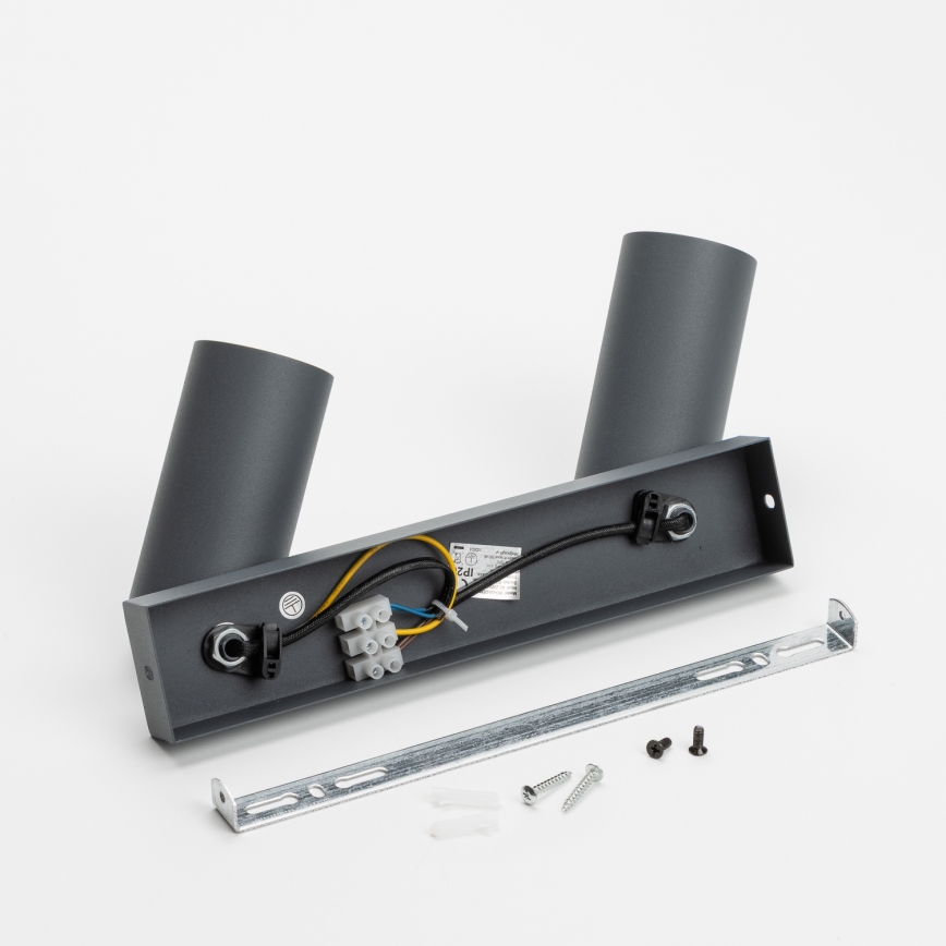 Brilagi - Spot LED RGBW dimerizável SELE 2xGU10/6W/230V 3000K antracite + comando remoto