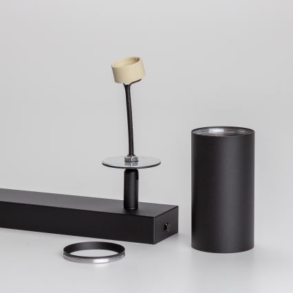 Brilagi - Spot LED RGBW dimerizável SELE 2xGU10/6W/230V 3000K preto + controlo remoto