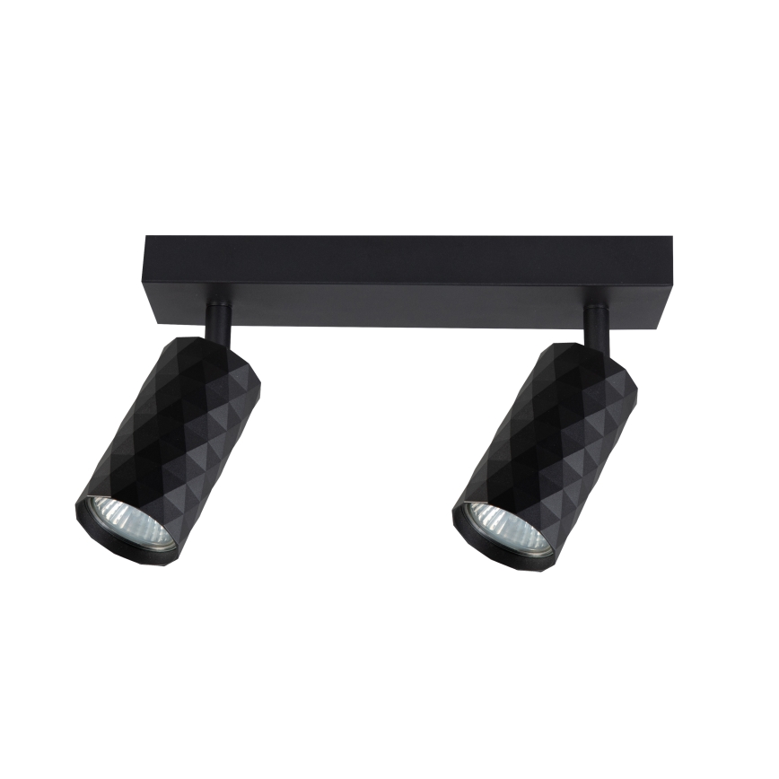Brilagi - Spot LED RGBW regulável SELE DIAMANT 2xGU10/4,8W/230V 3000K preto + comando remoto
