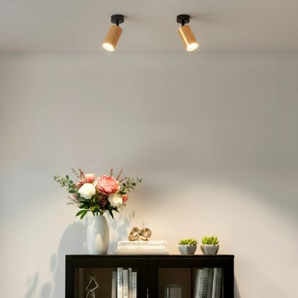 Brilagi - Spot LED RGBW dimerizável SELE MODERN 1xGU10/4,8W/230V 3000K acabamento dourado + comando remoto