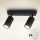Brilagi - Spot LED RGBW regulável SELE MODERN 2xGU10/6W/230V 3000K preto + comando remoto