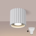 Brilagi - Spot LED SFERA 1xGU10/10W/230V Ø 10 cm branco