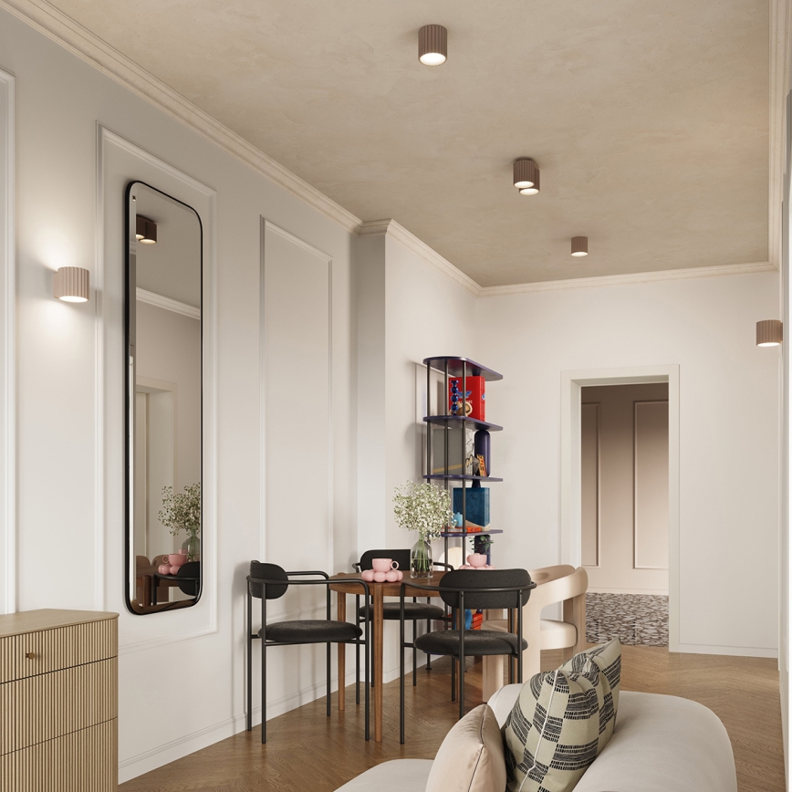 Brilagi - Spot LED SFERA 1xGU10/10W/230V Ø 10 cm taupe