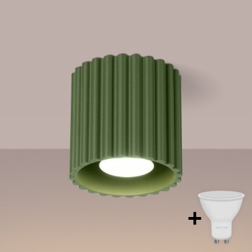 Brilagi - Spot LED SFERA 1xGU10/10W/230V Ø 10 cm verde