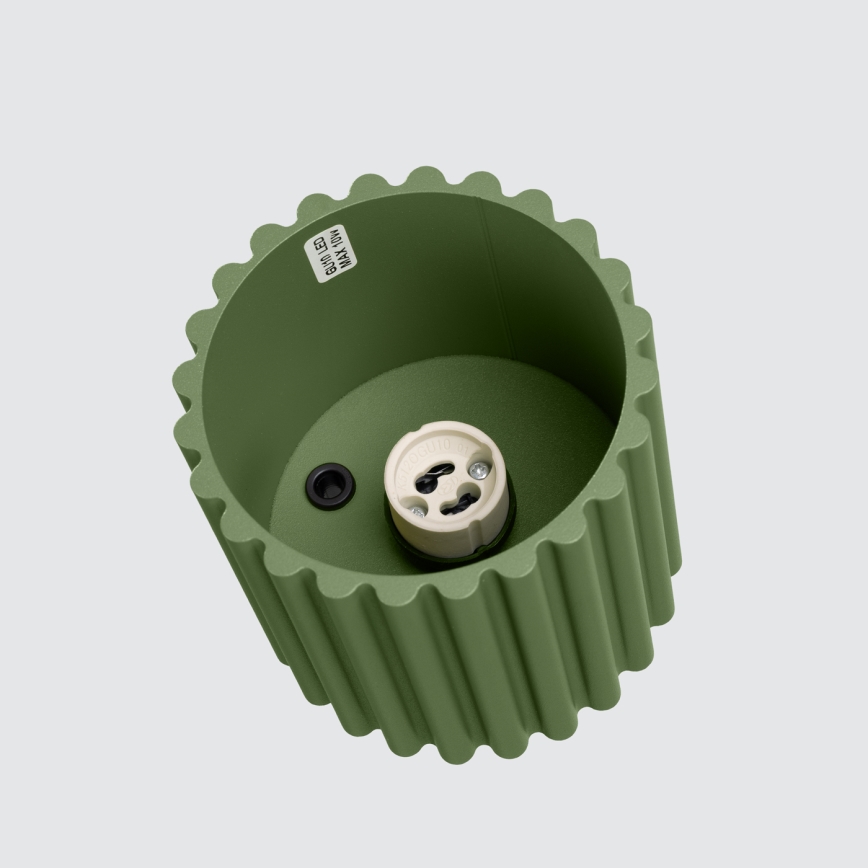 Brilagi - Spot LED SFERA 1xGU10/10W/230V Ø 10 cm verde
