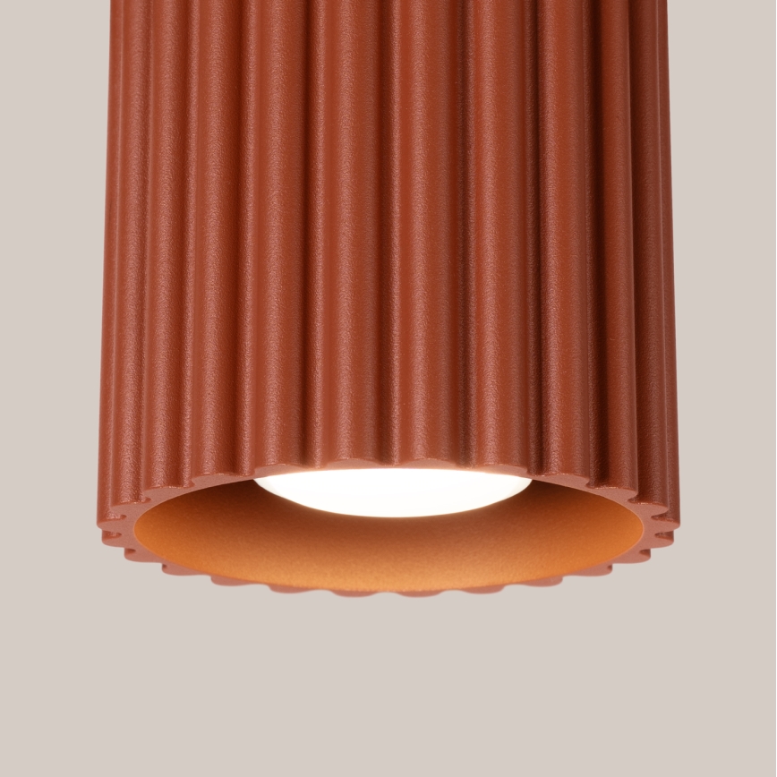 Brilagi - Spot LED SFERA 1xGU10/10W/230V Ø 10 cm vermelho