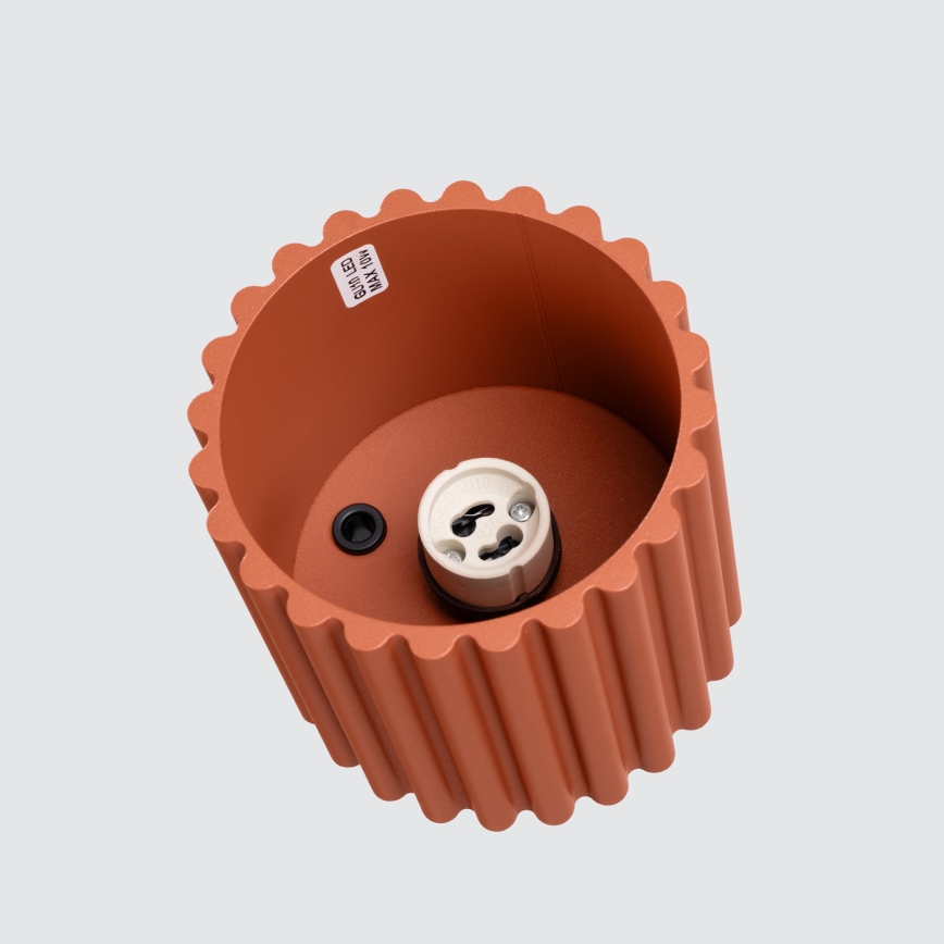 Brilagi - Spot LED SFERA 1xGU10/10W/230V Ø 10 cm vermelho